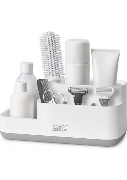 Duş Sepetleri ve Rafları 70513, Gri/beyaz, 24,9 x 11,9 x 11,6 cm