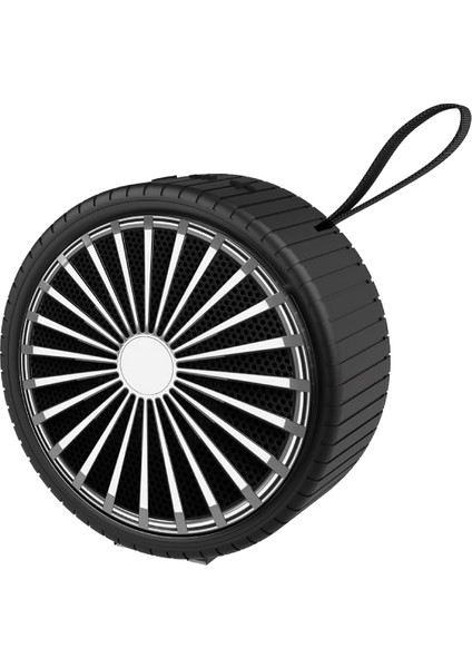 800 Mah 5W Kablosuz Taşınabilir Bluetooth Hoparlör Beyaz BTS-140B