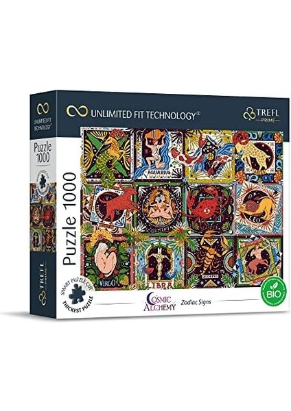 Puzzles - "1000 Uft" - Zodiac Signs_fsc Mix 70% fiyatları