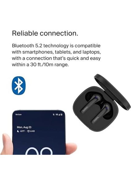 Soundform™ Motion Kablosuz Kulak Içi Kulaklık, Gürültü Önleme, Kablosuz Şarj Kılıfı, 2 Mikrofon, Ipx5 Koruma Sınıfında Su Sıçramasına Karşı Koruma,, Için Bluetooth Kulaklık, fiyatları