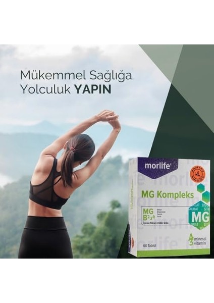 Morlife Mg Komplex Magnezyum 60 Tablet fiyatları