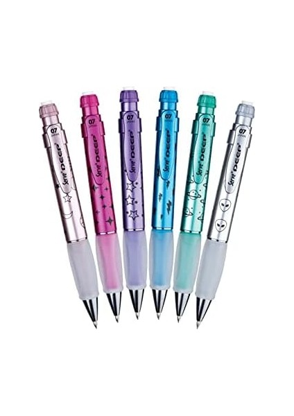 Deep Mekanik Kurşun Klm 07 Mm, Metalik Mavi, Şimşek Deseni fiyatları