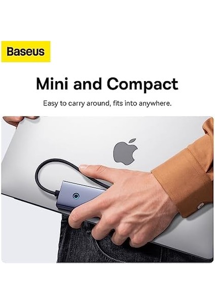 Ultrajoy 5’i 1 Arada USB Hub, 1x HDMI 4K@30Hz + 4x USB 3.0 Port, Çoklayıcı Adaptör, Type-C Girişli Cihazlar Için Uyumlu, Gri fiyatları