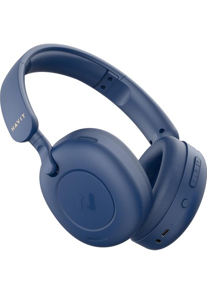 H655BT Hibrit Anc Kulaküstü Bluetooth Kulaklık - 76 Saat Batarya, Enc, Anc,çift Cihaz Desteği,hi-Res