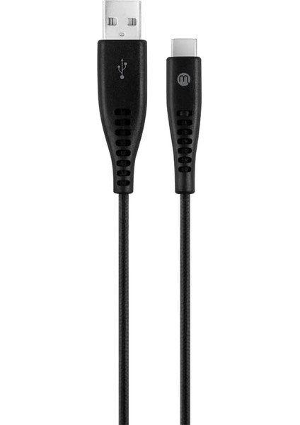 By Usb-A - Usb-C 2A Şarj Kablosu 300CM-SIYAH