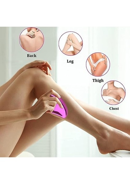 Kristal Epilasyon Aleti, Sihirli Epilasyon Aleti Ağrısız, Tüy Dökme Taşı, Tüy Dökücü Kristal Taş, Ağrı Yapmayan Pratik Epilatör modelleri