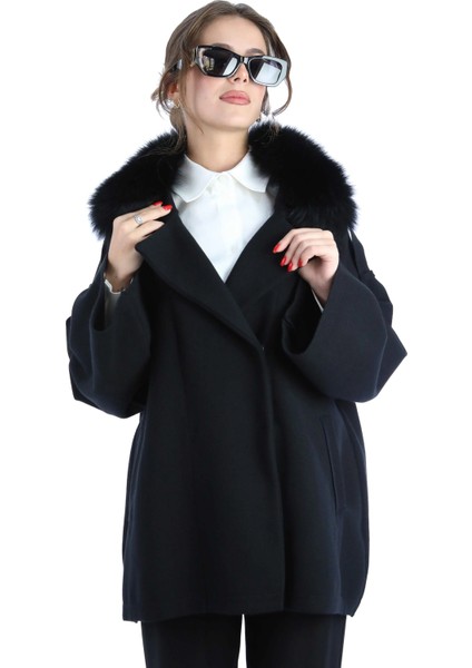 Kürk Yaka Detaylı Mont