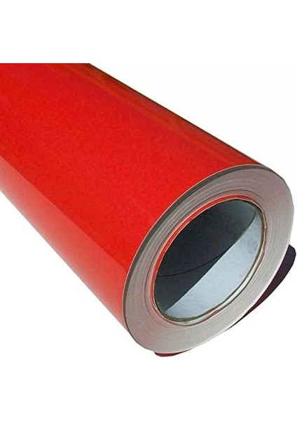 Kırmızı Yapışkanlı Folyo 61 cm x 1 mt