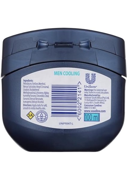 Vaseline Blue Seal Men 100 ml Serinletici Erkek Vazelin