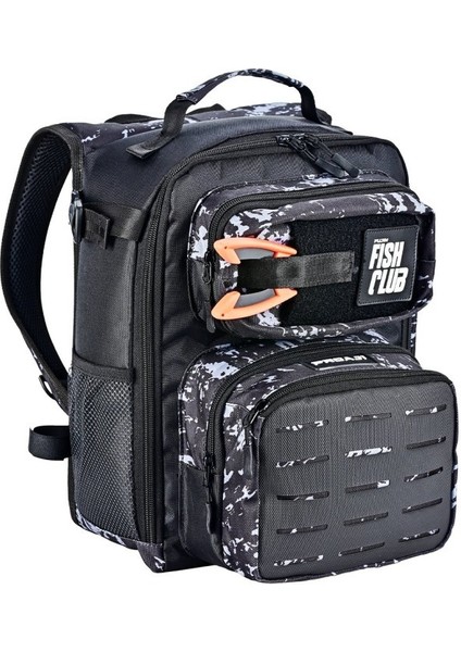 Proaji Back Pack Black Camo Balıkçı Sırt Çantası
