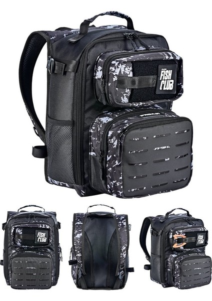 Proaji Back Pack Black Camo Balıkçı Sırt Çantası fiyatları