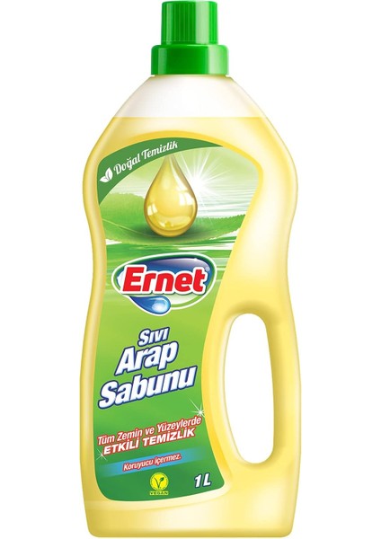 Ernet Temizlik Için Arap Sabunu 1000 ml