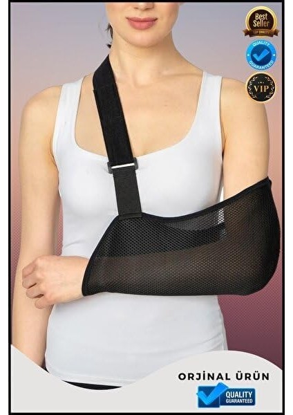 Fileli Kol Askısı Kırık Çıkık Incinme Sünger Kol Askısı