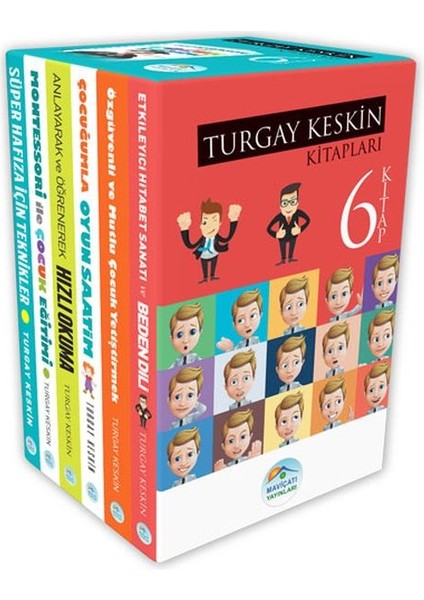 Turgay Keskin Gelişim Kitapları Seti (6 Kitap Takım)