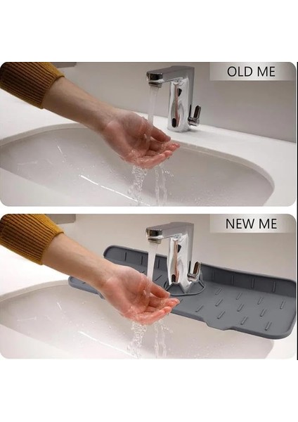 Su Engelleyici Mutfak Lavabo Musluk Kenarı Silikon Mat Sıçrama Engelleme Matı fiyatları