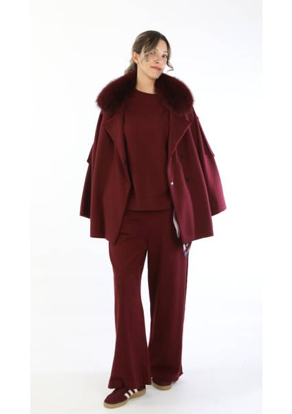 Kürk Yaka Detaylı Mont