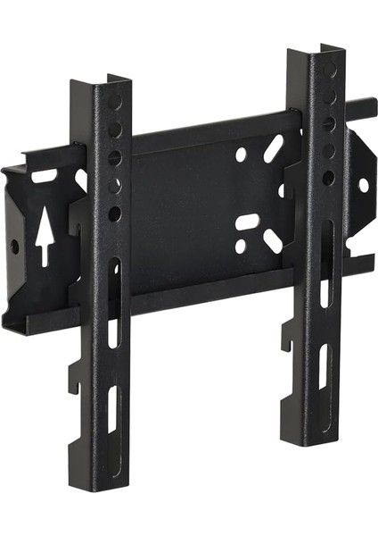 19"-32" Sabit Kilitli LCD LED Tv Duvar Askı Aparatı, 25 kg Taşıma Kapasitesi, Televizyon Askısı, Duvara Montaj