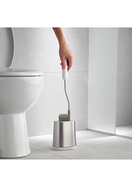 Lite - Saplı Silikon Tuvalet Fırçası, Esnek, Damlatmaz, Tıkanmaz Başlık, Paslanmaz Çelik modelleri