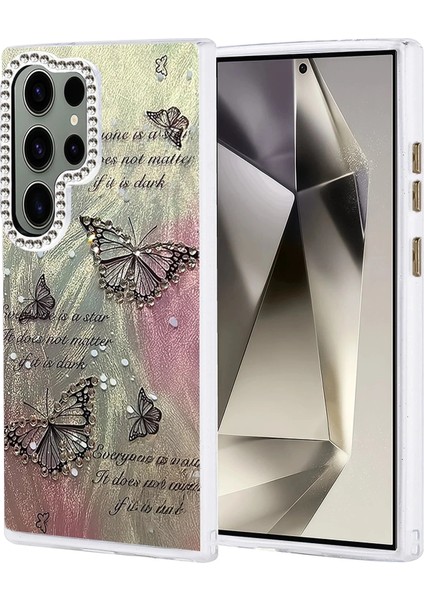 Samsung Galaxy S24 Ultra Kılıf Blade Aynalı Desenli Kapak - Desen 6