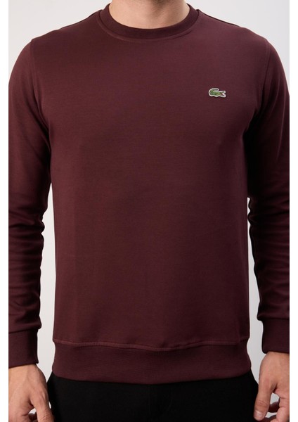 Basıc Bordo Regular Fit Bisiklet Yaka fırsatları