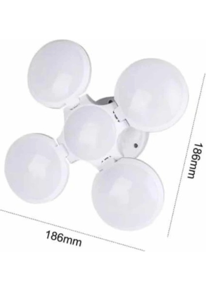 Kamp Lambası Güneş Enerjili Solar 5 Kanatlı Katlanır Lamba Karavan indirimleri