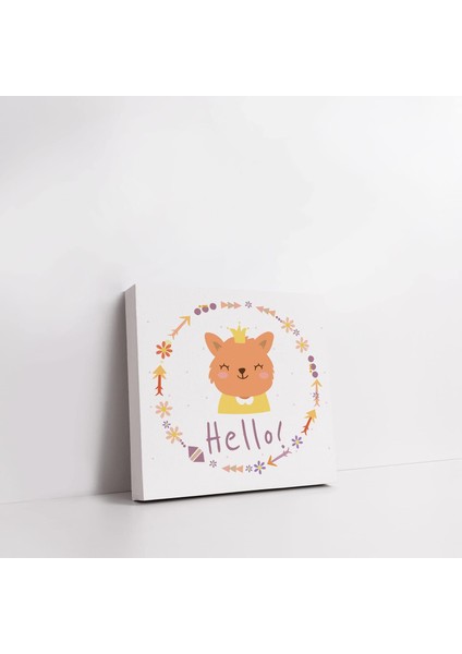 Odasına Özel Kunduz Tasarımlı Kanvas