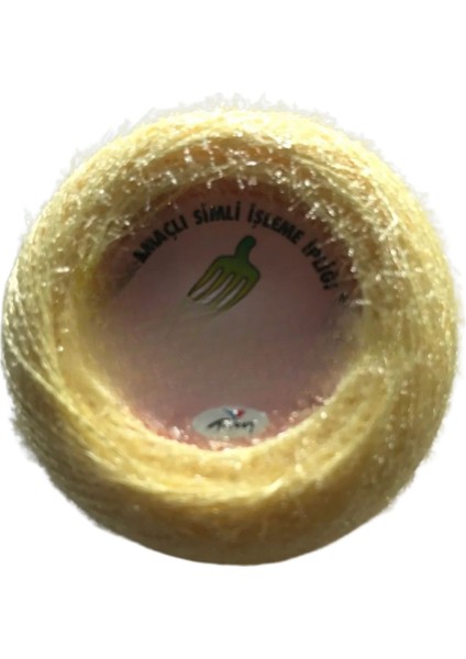 Çok Amaçlı Örgü ve Nakış Ipi Sarı 6006