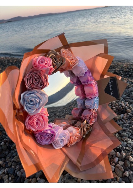 Aynalı ve Ledli Solmayan Çiçek Buketi modelleri