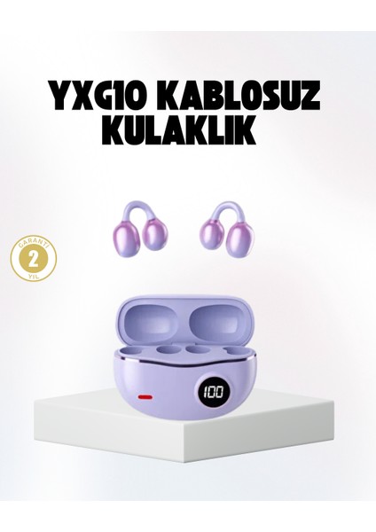 Bluetooth YXG10 Kulak Arkası Tasarım Cilt Dostu Silikon Hafif Yapı