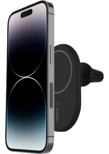 Boostcharge Kablosuz Şarj Manyetik Araç Telefonu Montaj Tutacağı, Etkinleştirilmiş Aygıtlar ile Uyumlu (Kablo Dahil)