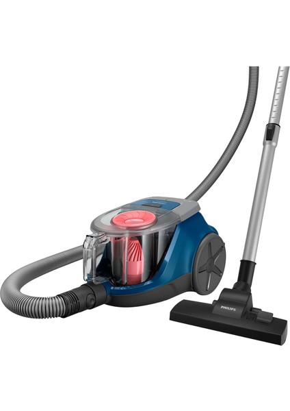 2000 Serisi Torbasiz Elektrikli Süpürge, 750 W, Powercyclone 4, Super Clean Air Filtre, Kompakt ve Hafif, XB2123/09