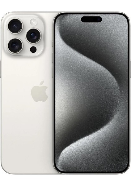 IPHONE 15 Pro Max Whıte Tıtanıum 512GB Yenılenmıs A Kalıte (12 Ay Garantılı)