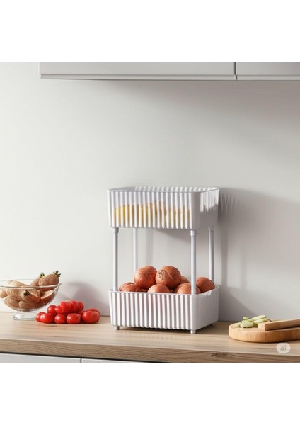 Fiesta Serisi 2 Katlı Organizer Sepet