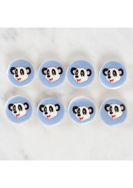 Loren Crafts 8'li Panda Düğme - 1239 fiyatları