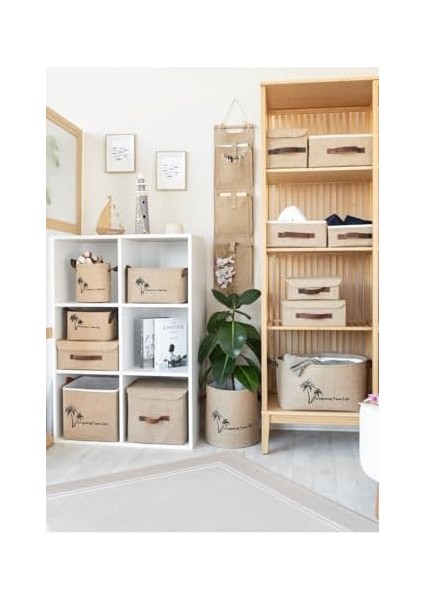 Bee Jüt Dolap Içi Organizer Takı, Makyaj,, Ofis Düzenleyici Saklama Kutusu Organizer 26X20X10 cm modelleri