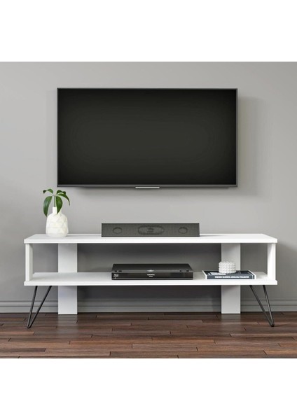 Tv Sehpası, Tv Ünitesi, Beyaz, Ev-Ofis