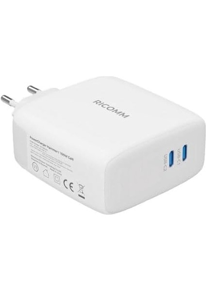 100W Gan 2 Portlu Usb-C Şarj Aleti Qc5.0 Pd Type-C Hızlı Şarj Cihazı + 100W Şarj Kablosu fiyatları
