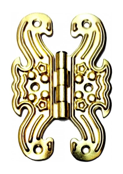 Eco Lounge Dekoratif Sac Kelebek Menteşe - Büyük, Sarı, 100 Adet