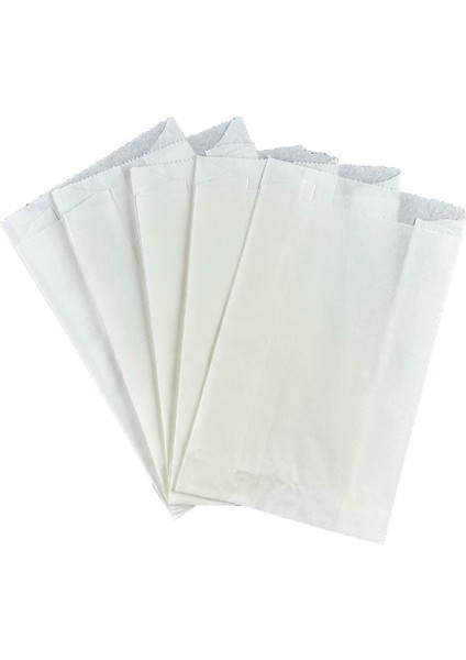 Küçük Boy Yağlı Kese Kağıdı, Hediye Paketi 12X20CM Beyaz Renk modelleri