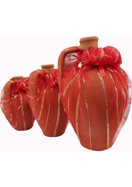 Gelin Kına Testisi Kına Küpü, Ceresi+ Kelle Şekeri