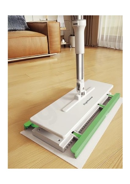 One Click Akıllı Mop Paleti Xl 32CM Tembel Mop El Değmeden Islak Havlu ve Bez Kullan At Otomatik DGT-101 fiyatları