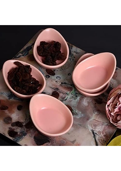 Açık Pembe Mini Gondol Çerezlik/sosluk 8 cm 6 Adet fiyatları