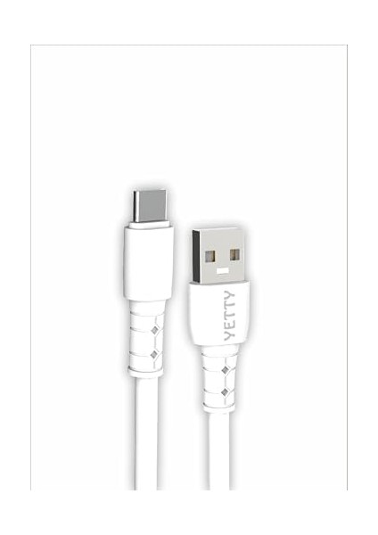Yetty 3A Lightning, Type-C, Type-C To Type-C Silikonlu Data ve Hızlı Şarj Kablosu 1m Sarı Ykb-Serileri (Yerli Üretim) Farklı Renkler (Type-C, Beyaz) fiyatları