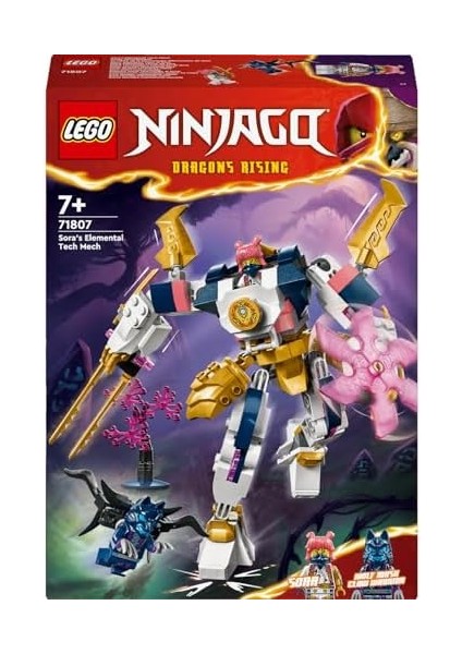 Sora’nın Teknoloji Elementi 71807-7 Yaş ve Üzeri Çocuklar Için Aksiyon Figürü Içeren Yaratıcı Oyuncak Yapım Seti (209 Parça) fiyatları