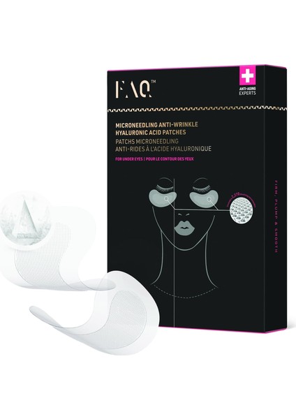 Faq Mikroiğneli Kırışıklık Karşıtı Hyaluronik Asit Göz Altı Pedleri – Göz Altı Şişlikleri ve Morluklara Karşı Pedler – Anında Etki – Seyahat Dostu – 3x2 Adet fiyatları