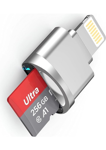 Micro Sd Kart Okuyucu – USB C & USB Dönüştürücülü Otg Kart Okuyucu, Type-C Tf Hafıza Kartı Okuyucu,,, Laptop, Uyumlu Metal Mini Kart Okuyucu | Evınto