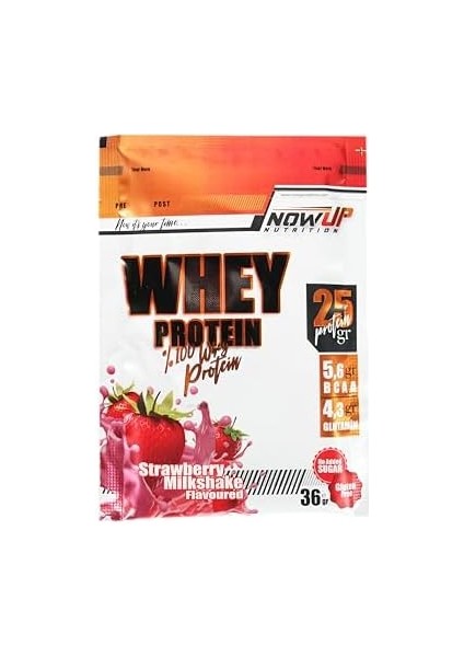 Nowup Nutrıtıon Whey Protein Saşe 30X36 gr – Çikolata & Çilek Aromalı, Pratik ve Tek Kullanımlık Protein Tozu – 30 Adet Saşe fiyatları