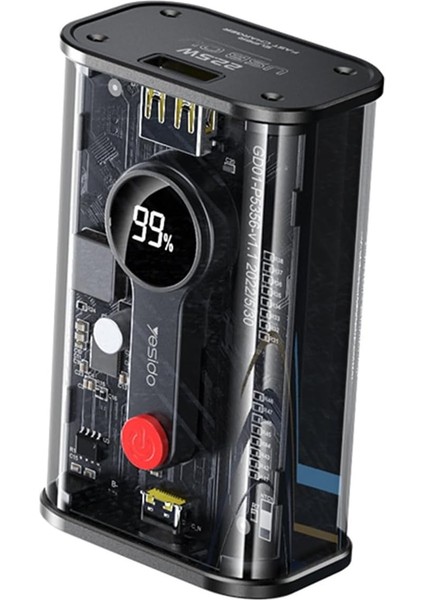 10.000 Mah Powerbank USB 3.0, Pd Hızlı Şarj 22,5 W