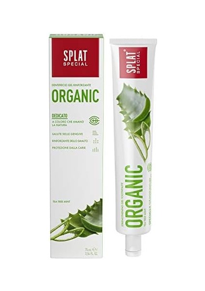 Splat Special Organik Aloe Vera Florürsüz Diş Macunu 75 ml