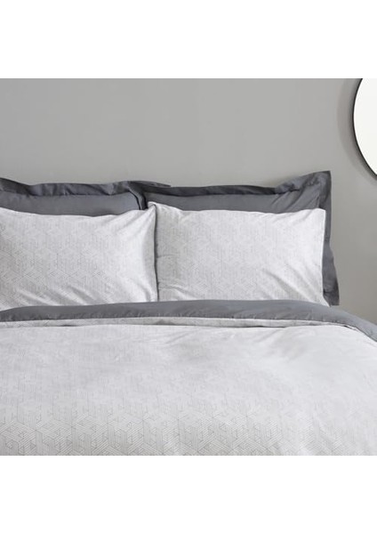 FERNE%100 Pamuk Tek Kişilik Nevresim Takımı Gri modelleri